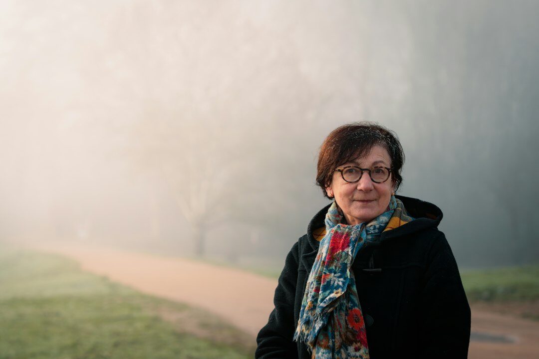 Portrait of a senior female research director