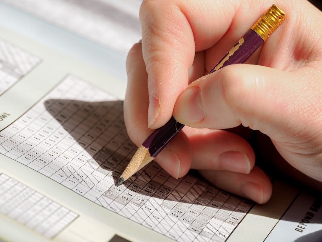 people filling out survey