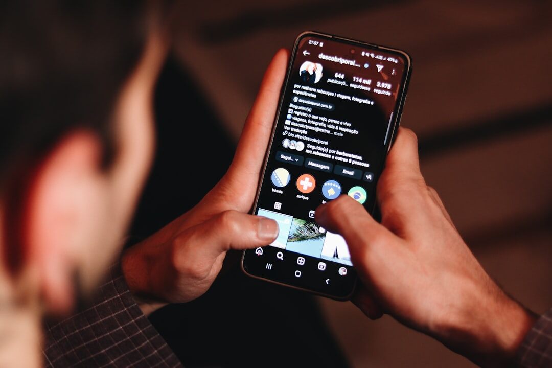 people scrolling social media on phones